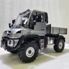 RC 1/10 Climbing Car U423 Full Metal Frame CNC Rear Bucket Injection Molding Head Can Highly Simulate Sound and Light RTR 3