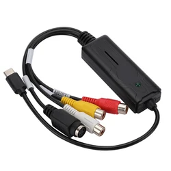 USB - C to RCA Video Capture Adapter for Enhanced Audio and Video Conversion (Video Capture Card)