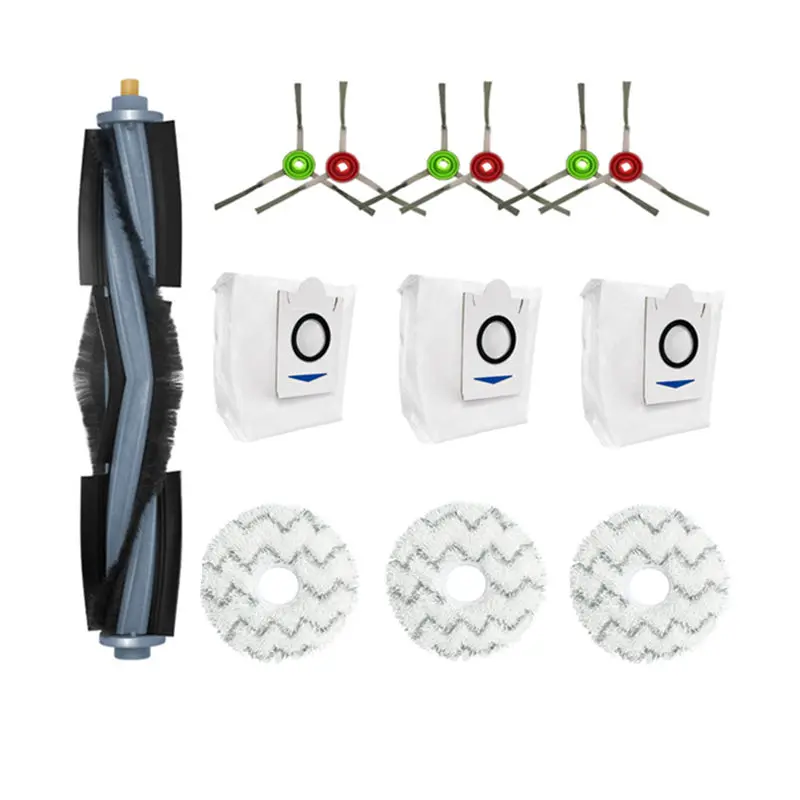 Escova Principal Escova Lateral Mop Pano Bolsa de Poeira para Yeedi Piso Mais Robot Vacuum Cleaner Peças Acessórios