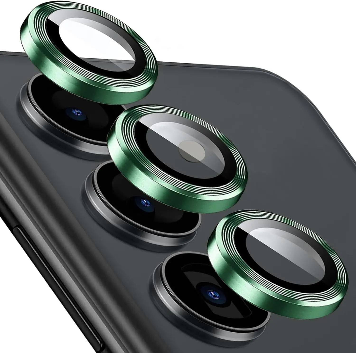 Premium Scratch-Resistant Phone Camera Lens Protectors - Individual Set