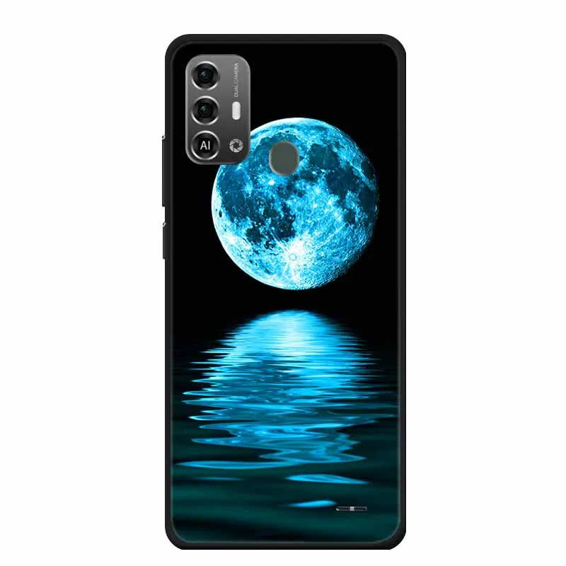 Lovely Soft TPU Painted Cat Silicone Cover - Protective Phone Case Accessory