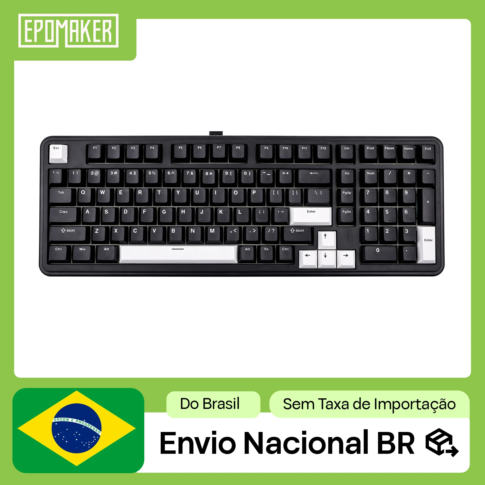 EPOMAKER TH99 PRO Teclado Mecânico 96%. 8.000 mAh