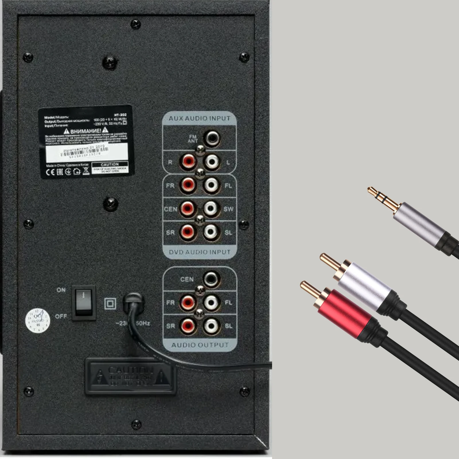 RCA ̺ AUX 3.5mm RCA  ̺ 3.5 Mm   2RCA 3.5  RCA    й