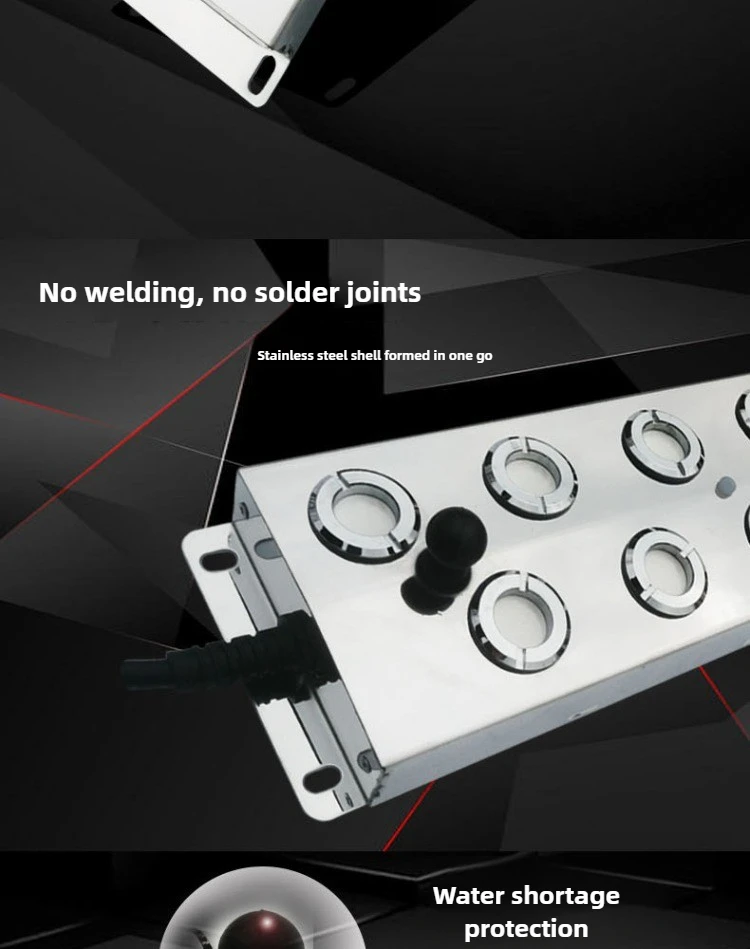 Description Picture 3 of itemDC48V 4/6/10/12-Head Ultrasonic Mist Humidifiers for Ponds, Aquariums, Water Features |Industrial/Commercial/Home/Greenhouse