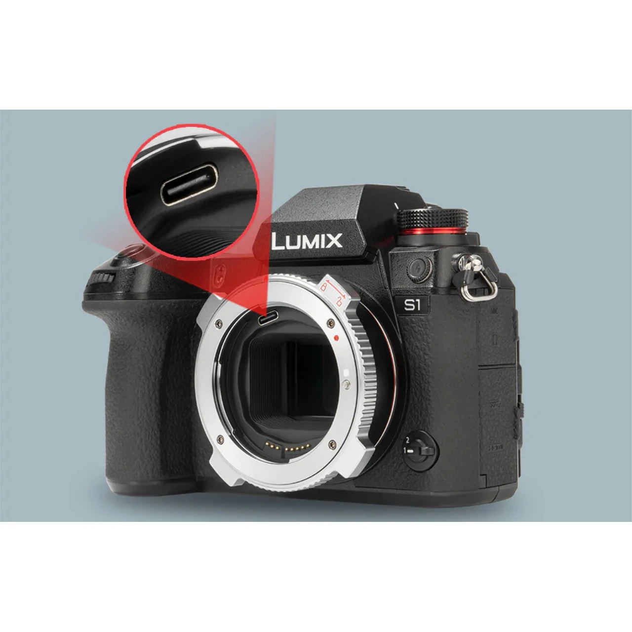 VILTROX EF-L Pro EF to L-Mount Lens Adapter with Security Lock & Auto Focus for