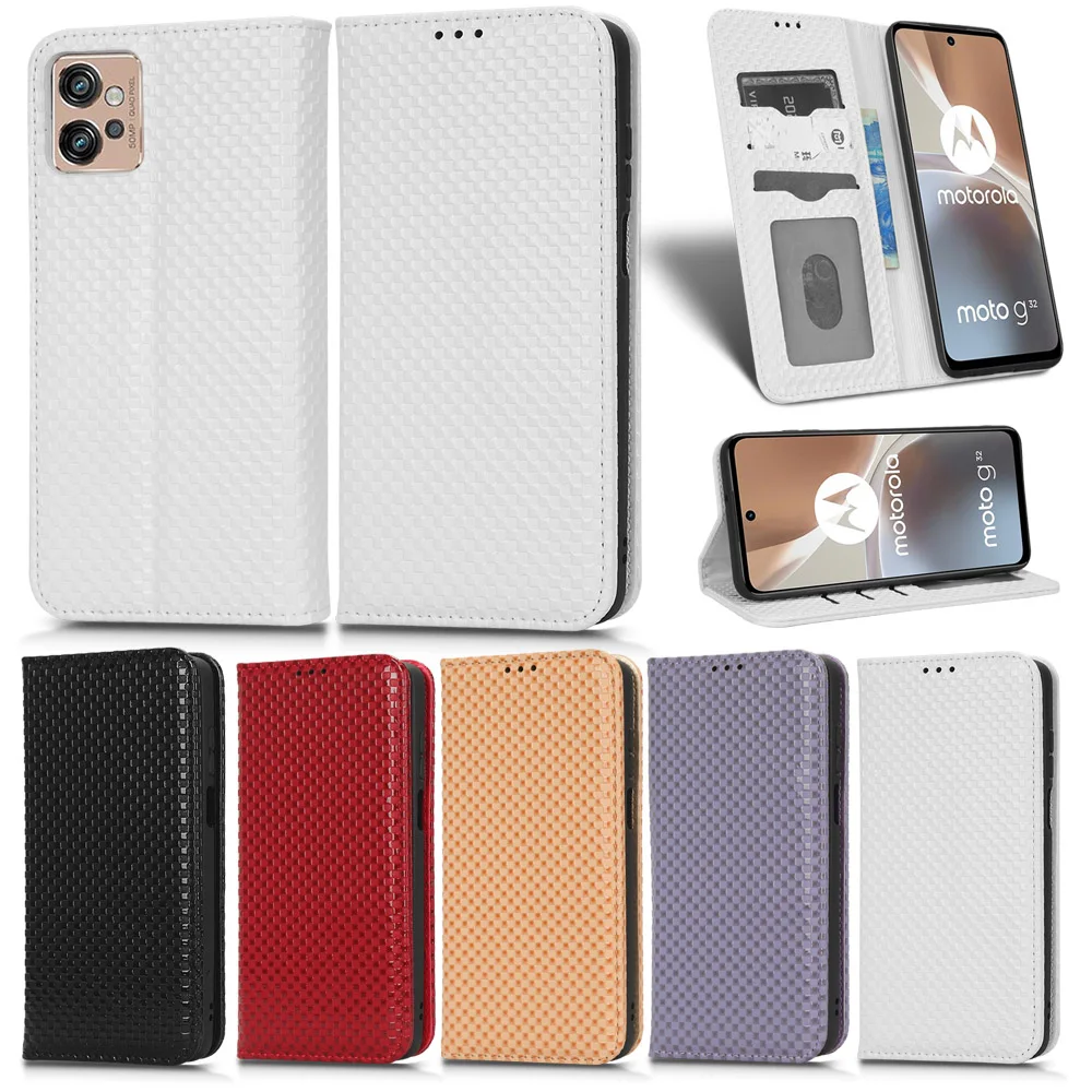 Per Motorola Moto G32 Custodia Di Lusso In Pelle Pu Slot Per Schede Portafoglio Custodia Antiurto Per Motorola Moto G32 G 32 Borse Per Telefono
