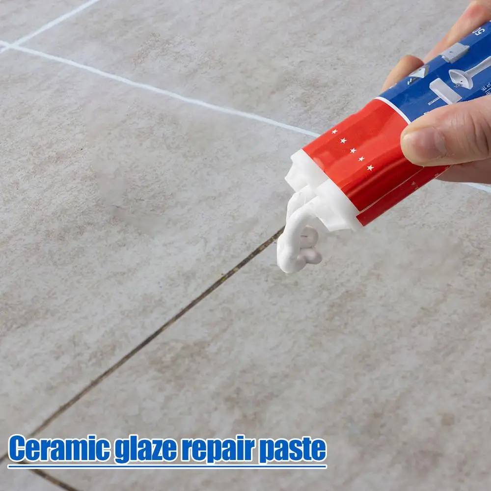 Description Picture 3 of itemCeramic Tile Hole Filler Professional Adhesive Tile Paste Grout Sealing Filler Tile Repair Paste Fast Drying Chip Filler Paste
