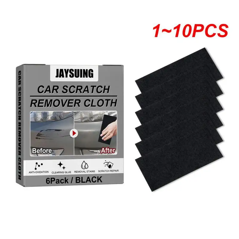 

1~10PCS 6x Nano Sparkle Anti-Scratch Cloth for Car Metal Surface Instant Polishing Cloth for Car Cleaning Accessories
