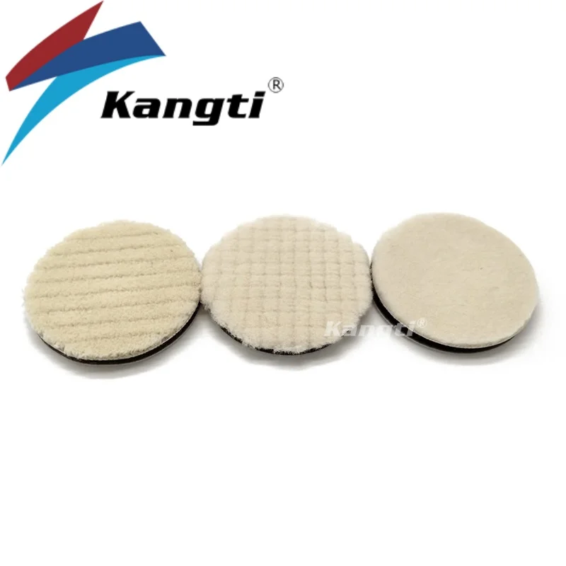 Car Polishing Pad Wool Polishing Pad 3 Inch 5 Inch 日本风格汽车抛光羊毛垫
