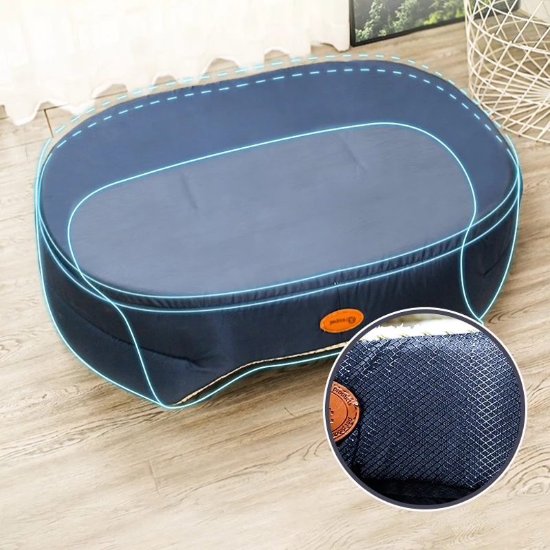 Title 7, HOOPET Dog Bed Medium Big Dogs House Soft Kenne...