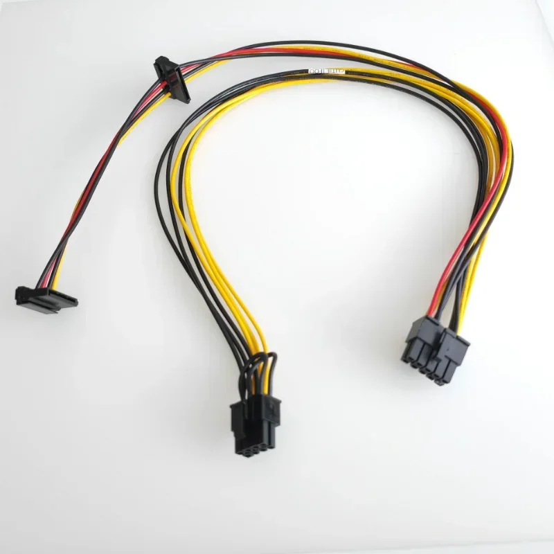 Pin Sata Power Connector On Motherboard 10Pin To PCI-E GPU Video