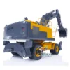 LESU ET30H RC Excavator 1/14 CNC Metal Hydraulic Wheel Digger Finished Remote Control Truck Sound Light Model Toys Gift THZH1185 2