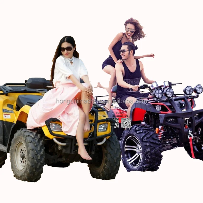 Yeni Tasarım Cuatrimoto 300cc 400cc 500cc 4 Wheeler Quad ATV Quad ATV 4x4