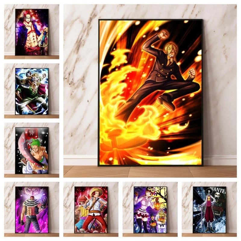 

Poster and Painting One Piece Charlotte Katakuri Modular Prints Living Room Wall Decoration Gift Art Christmas Gifts