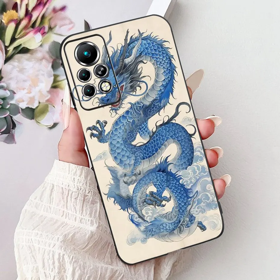 Sleek Black Silicone Soft Back Phone Case - New Design