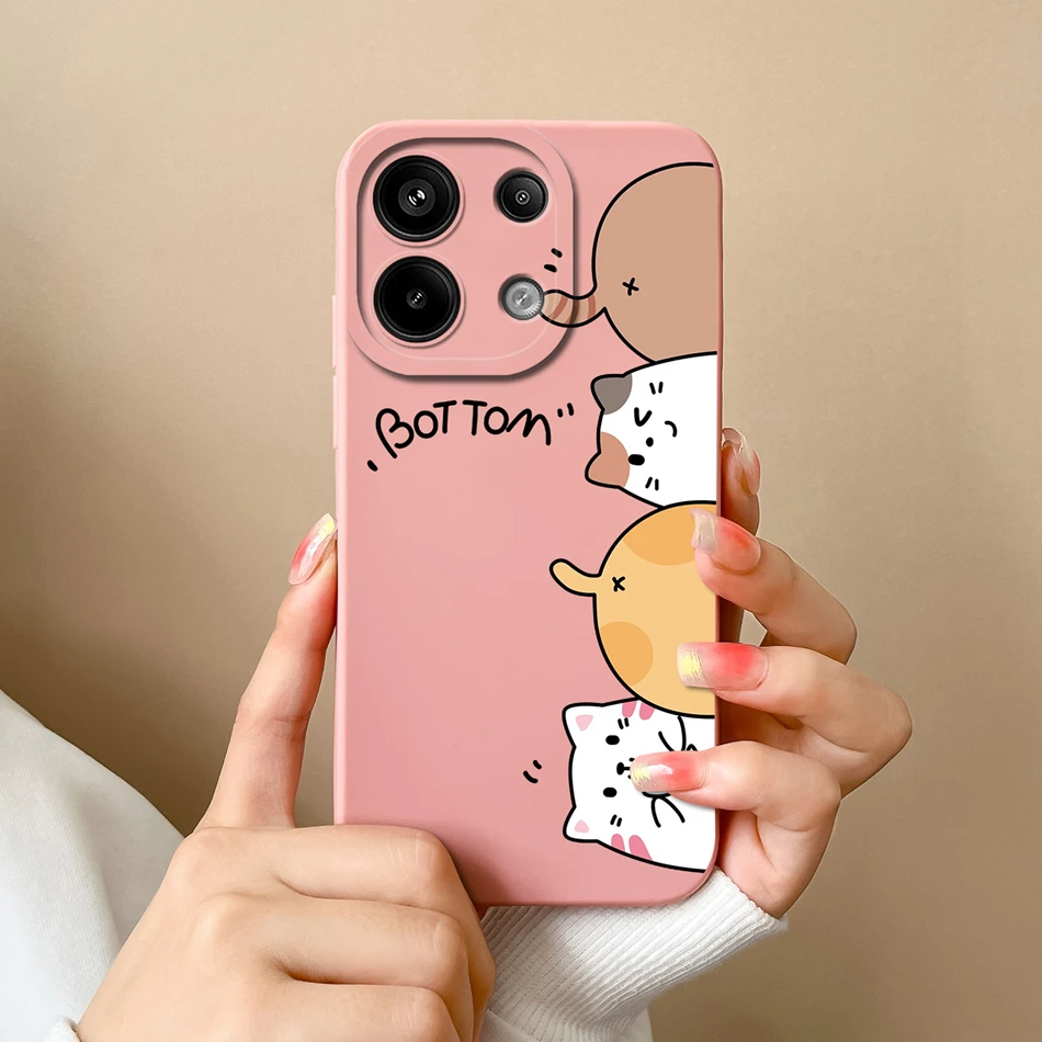 Premium Soft Liquid Silicone Phone Case - Durable Bumper Protection Coque