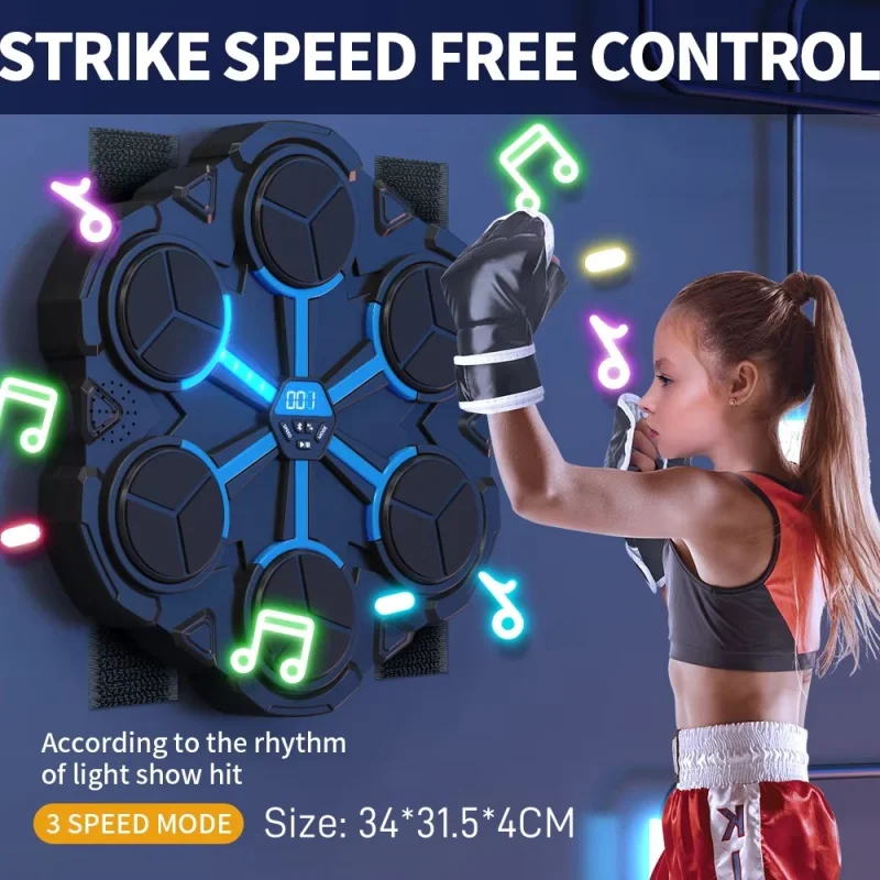 Boxing trainer smart Bluetooth music stress relief