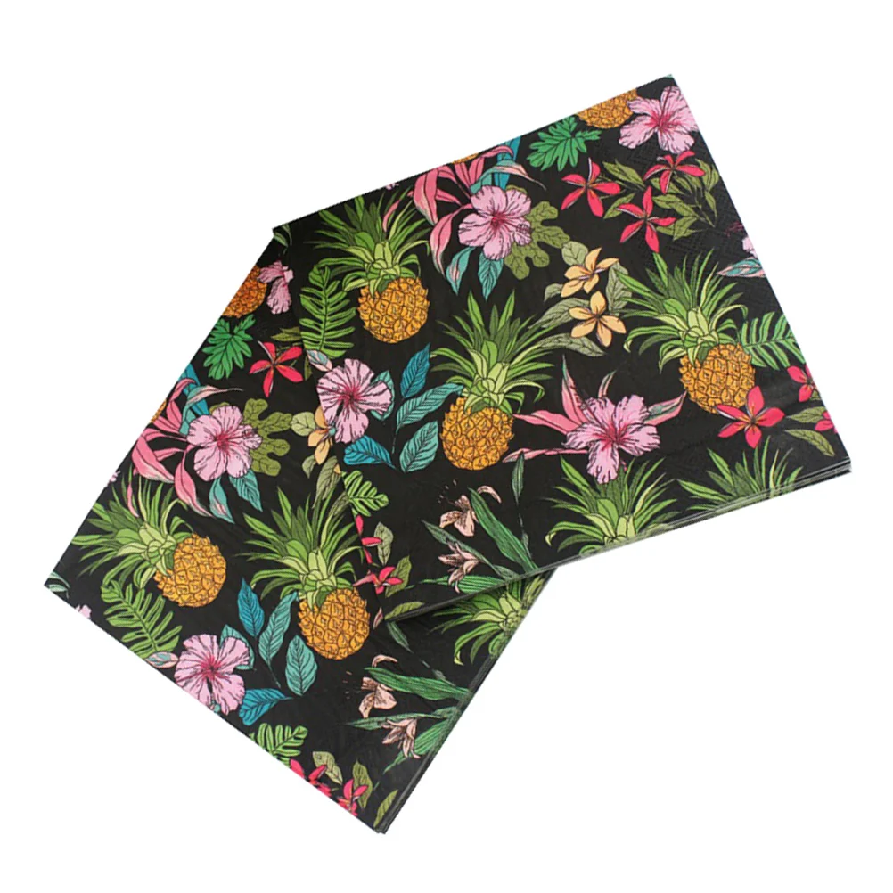 Paper Napkins 20 Pcs Napkins Decoupage Paper Wedding Tissues Birthday Party Cartoon Decorated