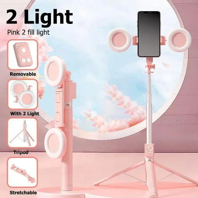 67-inch Height Selfie Stick Tripod Light Portable Wireless Blue Tooth Remote Phone Tripod For Travel Cell Phone Holder selfie stick tripod selfie stick cell phone selfie stick smartphone selfie stick phone selfie tripod