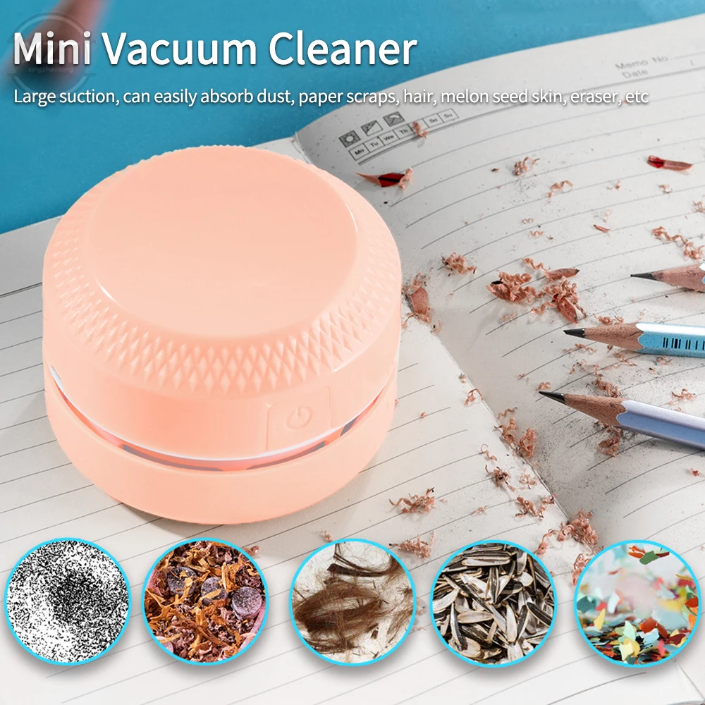 Mini Desktop Vacuum Cleaner Desktop Cleaner Mini Portable Vacuum Cleaner Office Corner Desk Dust Collector
