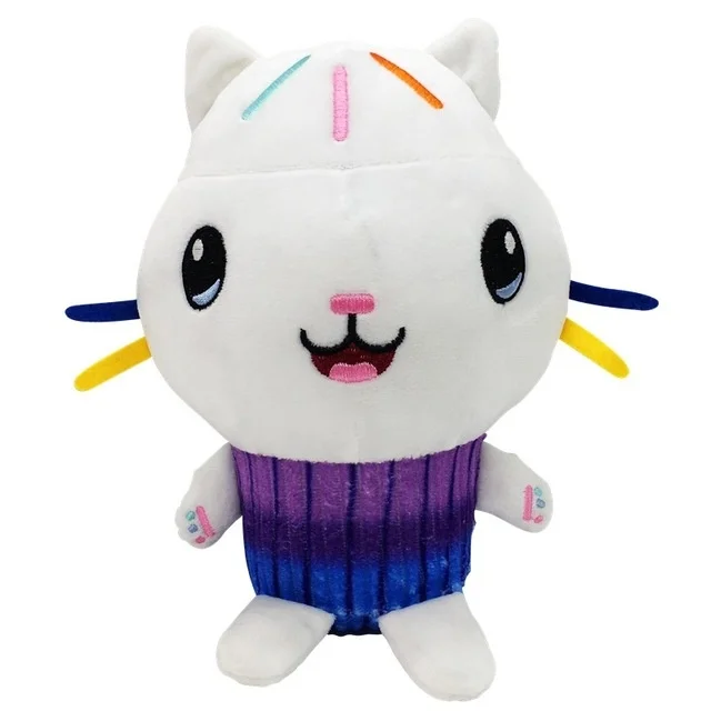 Gabby Race House Peluche pour Enfants, Animaux en Peluche de Dessin Animé  Mercat, Chat Souriant, Voiture Chat, HDPGaby Girl Dolls, Cadeaux  d'anniversaire, Jouet pour Enfants, 25cm - AliExpress