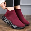 Shoes For Women Designer Sock Shoe Tenis Socks Sneakers Non-slip Thick Soled Zapatillas Breathable Female Light Teni Luxury Shoe 5
