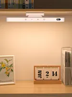 LED Touch Table Lamp Magnetic Desk Lamp Bulit-in 2500mAh Battery for Reading Cabinet Mirror Bedside Rechargeable Night Lights 1