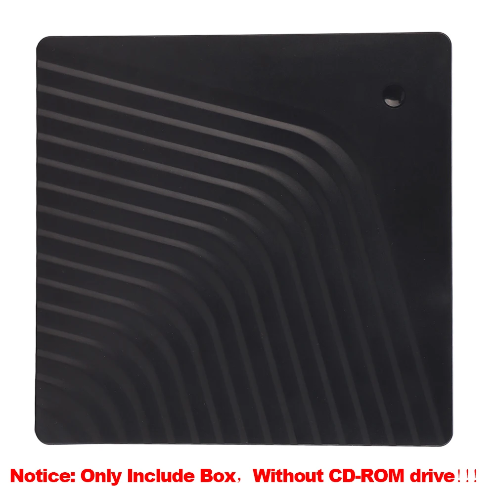 CD 드라이브 박스, USB 3.0 C 타입 CD DVD 버너 어댑터, 광학 드라이브 외부 인클로저, 노트북 노트북 버너용, 9.5mm, 12.7mm
