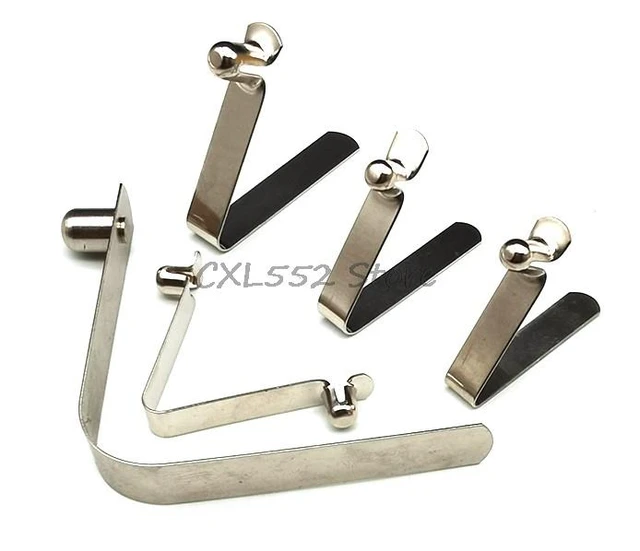 10 Stück 3 5 6 6,5 7 7,5 8 9 9,5mm Metall-Teleskop feder clip im Rohr U-Typ  Position ierungs feder Clip V-Typ Feder - AliExpress