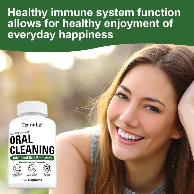 Oral Probiotics - Oral Cleaning Prevent Tooth Decay for Bad Breath, Support Teeth and Gum Health, Immune Health - 3