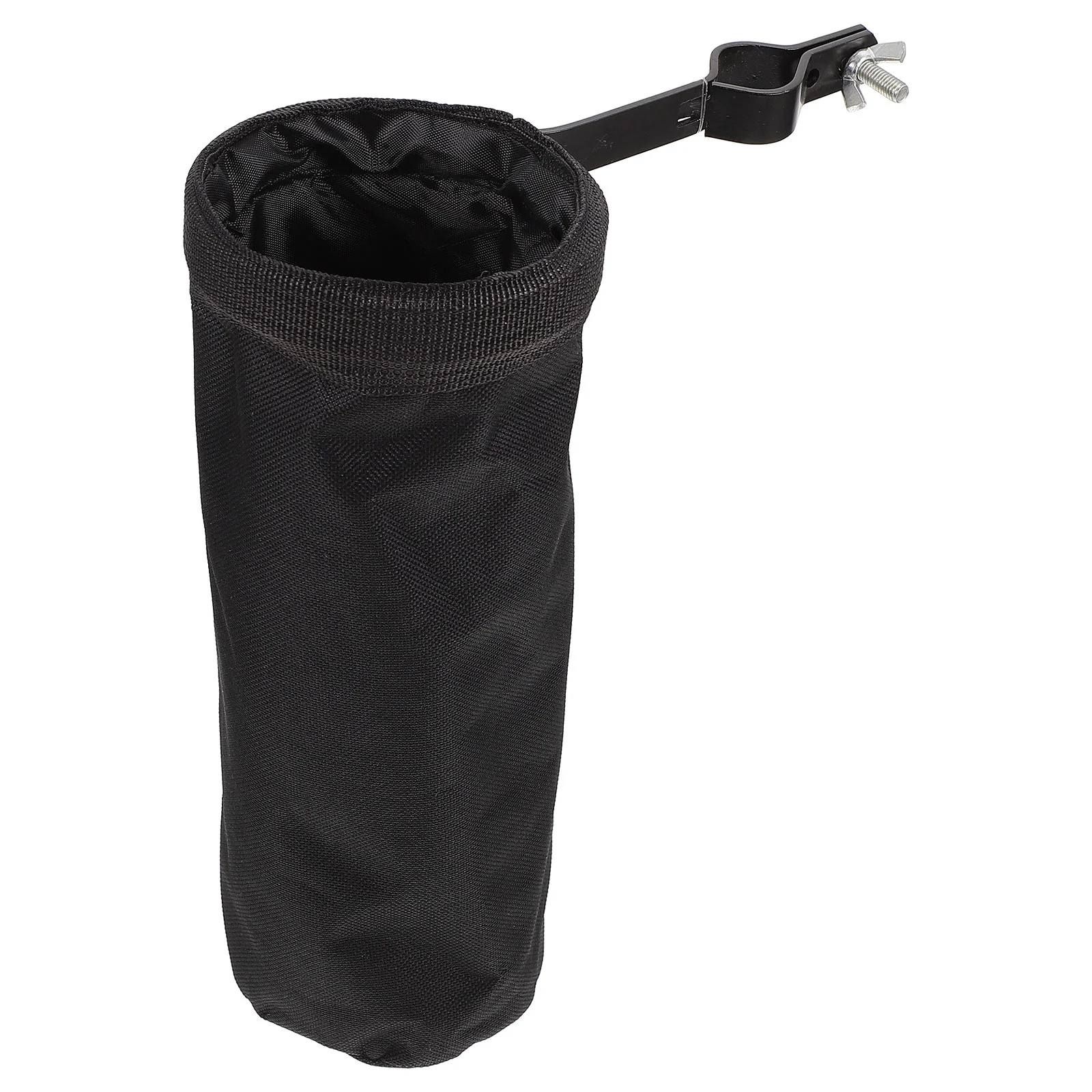 

Portable Drumstick Case Professional Drummer Barrel Drumstick Pouch (Black)