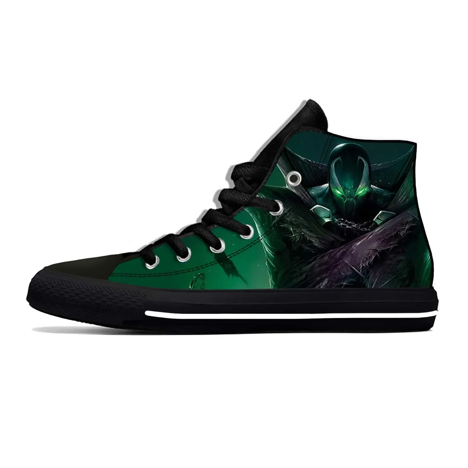 Anime Cartoon Manga Comic Spawn Superhero Fashion Casual Cloth Shoes High Top Lightweight Breathable 3D Print Men Women Sneakers 2