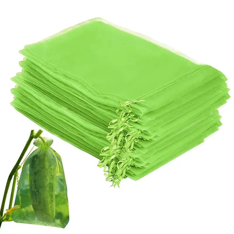

Fruit Grape Protection Bags Portable Fruit Cover Mesh Bag Anti Bird Netting Bags For Plant Strawberry Fruit Vegetable Grow Bags