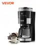 VEVOR 8-12 Cups Coffee Maker with Grinder Grind and Brew Coffee Maker &Adjustable Grinding Coarseness for Home Office Restaurant 1