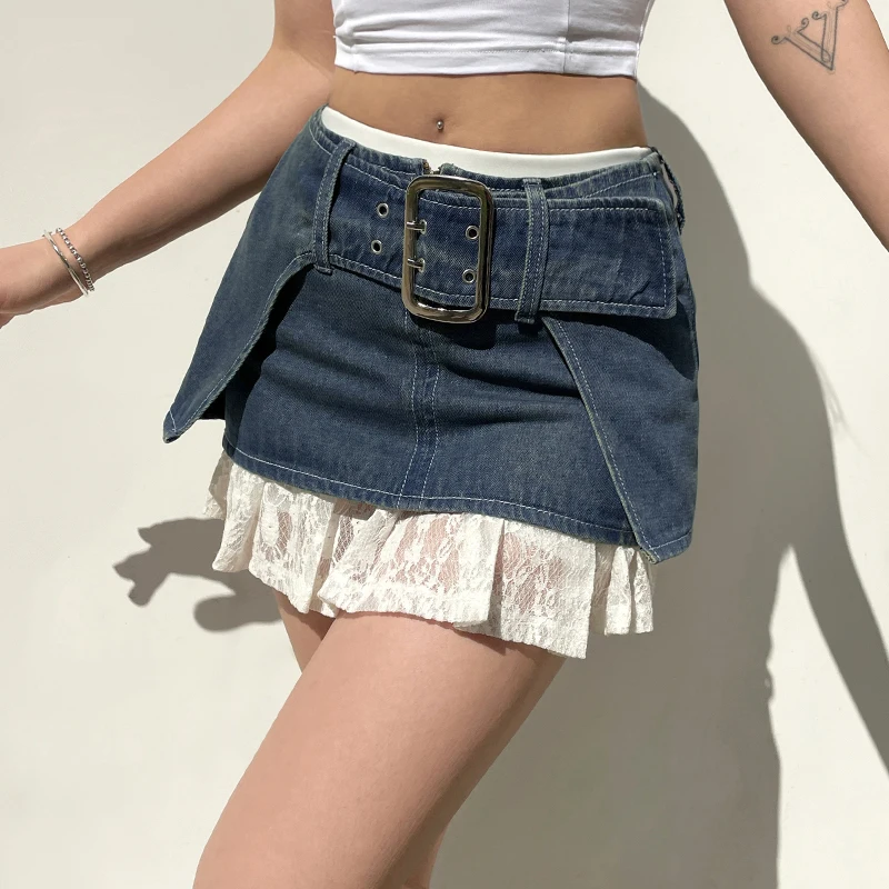low waisted skirt jeans