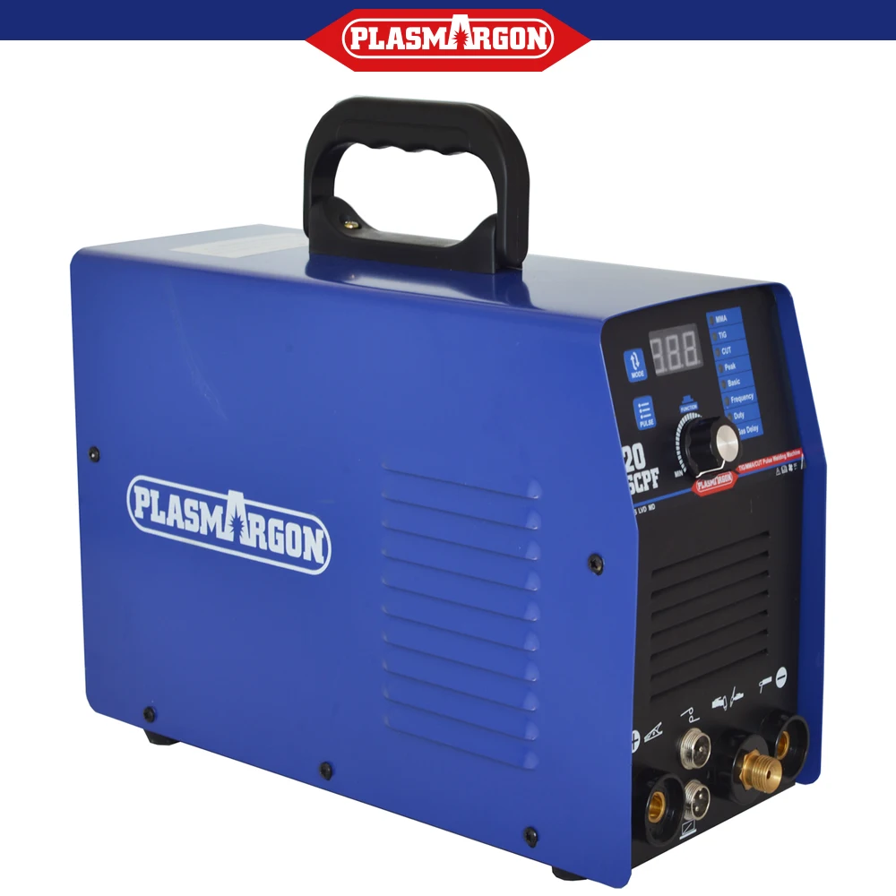 520TSC 3 in 1 Plasma Cutter/TIG/ARC MMA Stick Welding Machine Pulse Digital Foot Pedal 50A Cutting 200A Welding 5
