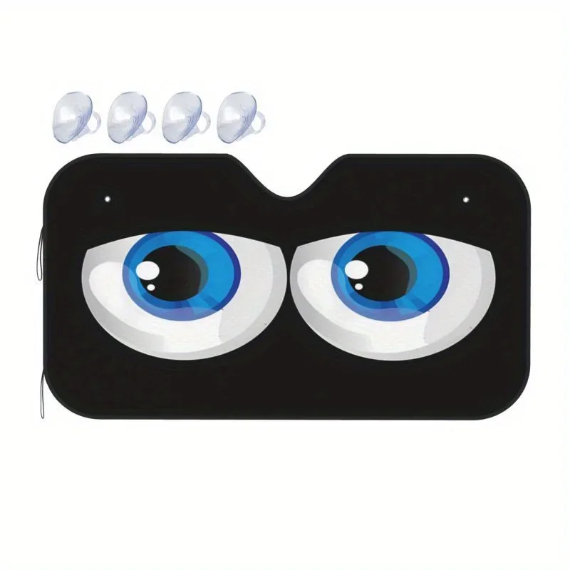 

Долговечный складной солнцезащитный козырек Cartoo Blue Eyees для автомобилей, внедорожников