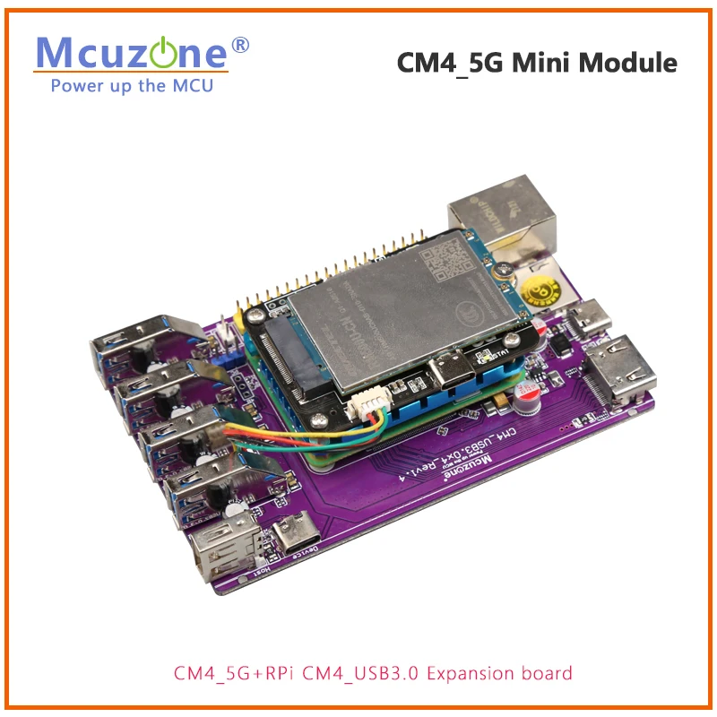   CM4_5G LTE ̴ , Openwrt  ̹  FM150 RM500U RM500Q SSH RPi 4B eSIM