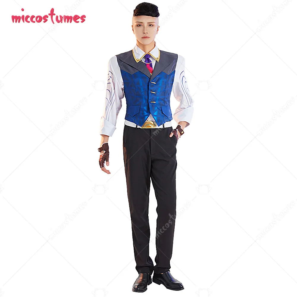 Disfraz De Rol Oscuro Para Hombre De 8 Piezas, Incluye Camisa, Pantalones, Capa, Sombrero Con Cadena, Pendiente, Pulsera, Anillo Y Cinturón, Perfecto Para Halloween Y Cosplay