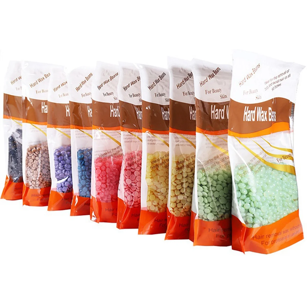 300g Waxing Wax Beans for Hair Removal Full Body Hot Film Hard Depilatory Wax Beads for Wax Heater Machine B 2
