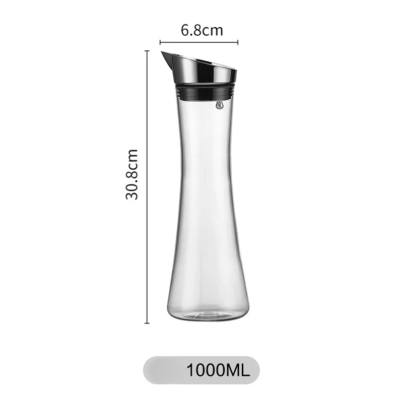 Large Capacity Acrylic Cold Water Kettle Household High-temperature Resistant Thick Beer Beverage Kettle Juice Pot