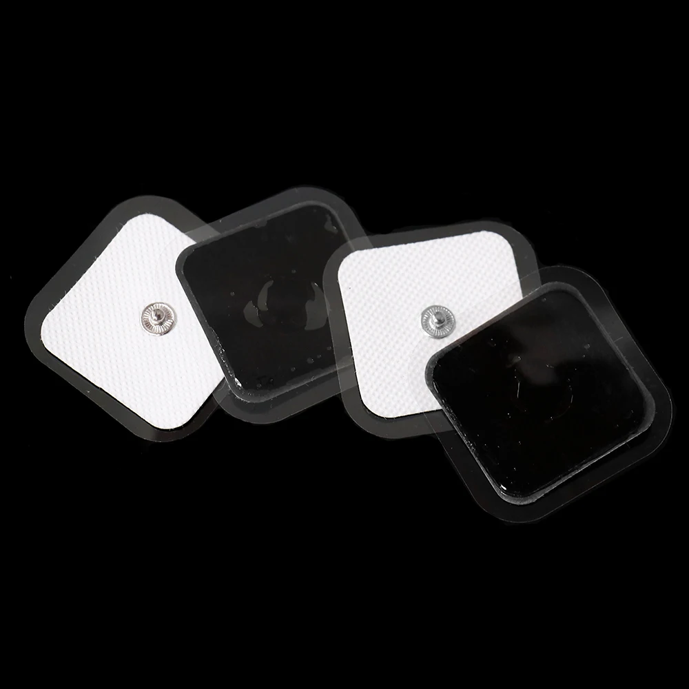 10/20 Stück Selbstklebende TENS-Elektrodenpads für Akupunktur-Therapie, Massagegerät-Pads, Puls-EMS-Muskelstimulator, Massage-Aufkleber – Detail 5