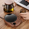 200W Cup Heater Coffee Mug Warmer 100°C Tea Stove Electric Hot Plate Warmer Coaster 5 Gear Coffee Milk Tea Heating Pad 220V 2