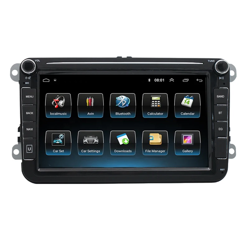 

8 inch 2 DIN Wifi AutoStereo Android Car Radio GPS Navigation for Volkswagen VW golf passat b6 Touran polo sedan