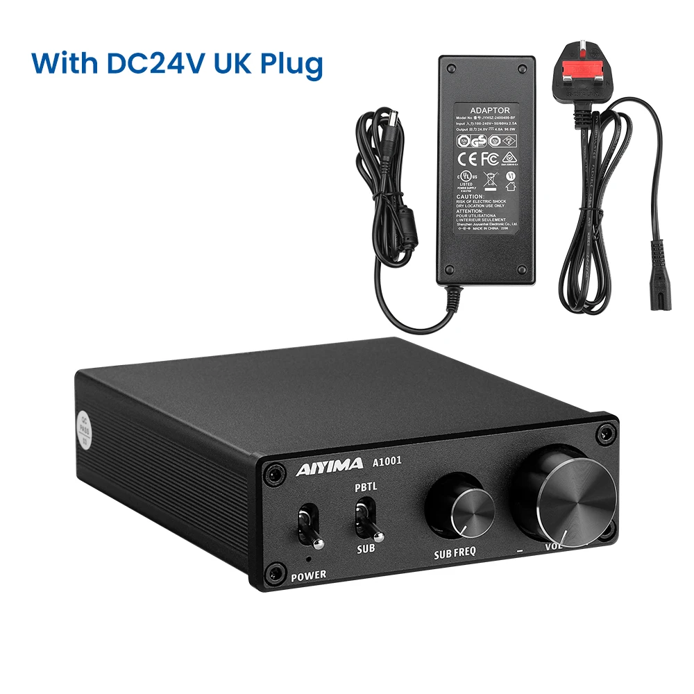 Aiyima-オーディオパワーアンプ,100w,tpai 3116,ステレオサウンド,日曜