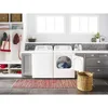 6.5 cu. ft. Front Load Electric Dryer with 11 Drying Cycles,White,Easy to use and handle 2