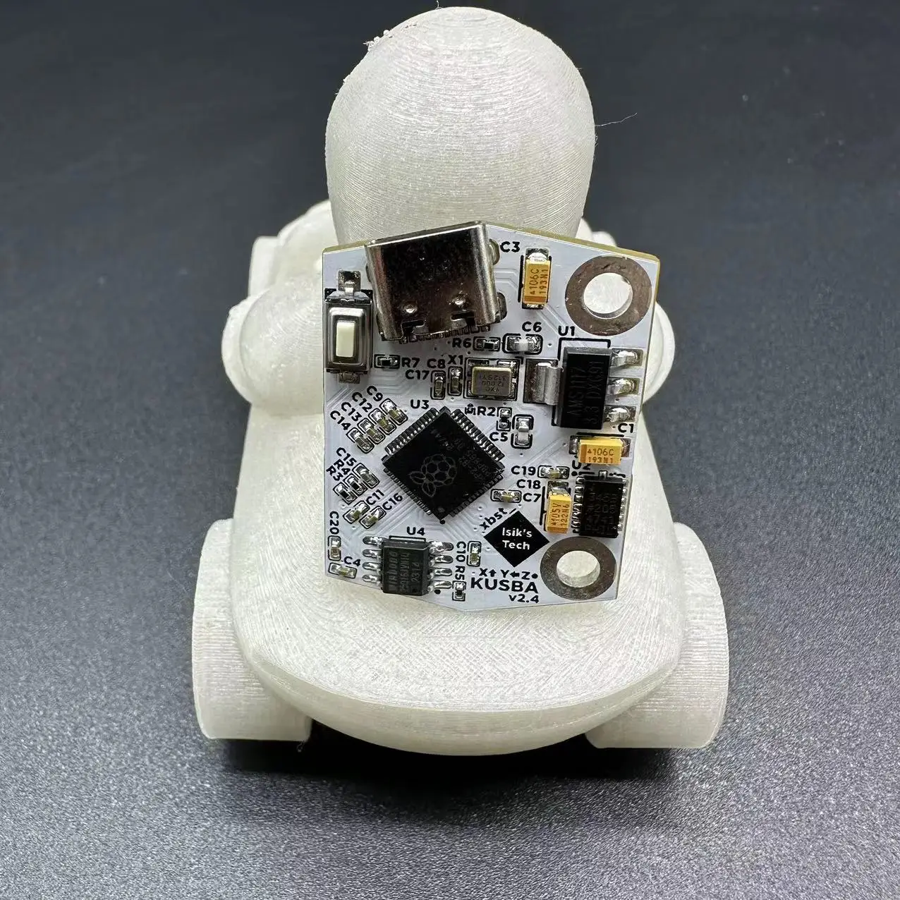 Kusba Acelerômetro Usb para Impressora 3d Klipper Projetado pela Xbst e Isiks Tech para Voron Pcb V2.3 2.4 - Imagem 4