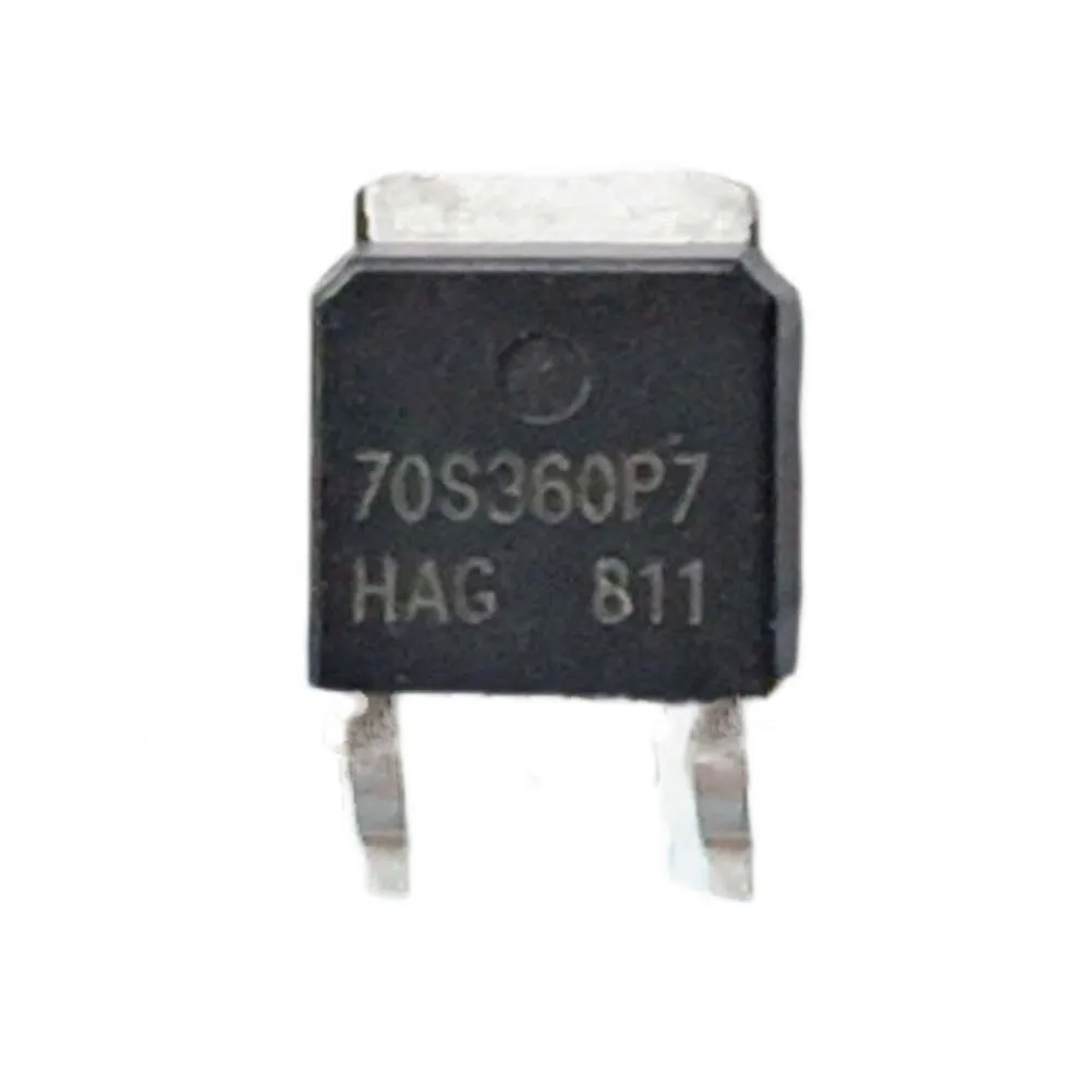 10PCS/LOT   70S360P7 IPD70R360P7S TO-252 700V34A SMD Transistor New In Stock