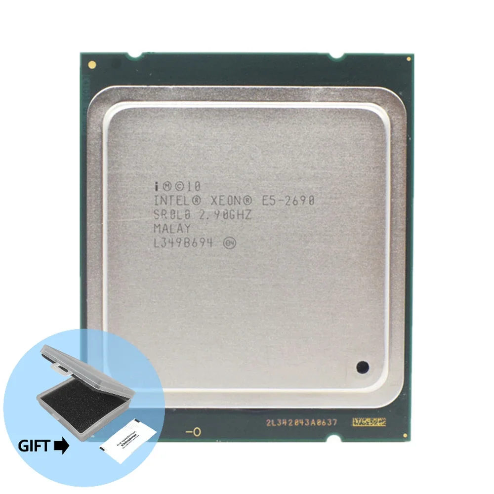 

Процессор Intel Xeon E5 2690 E5-2690 восемь ядер 2,9G SROL0 C2 LGA2011 CPU 100% Рабочий механизм процессор для настольного ПК сервера