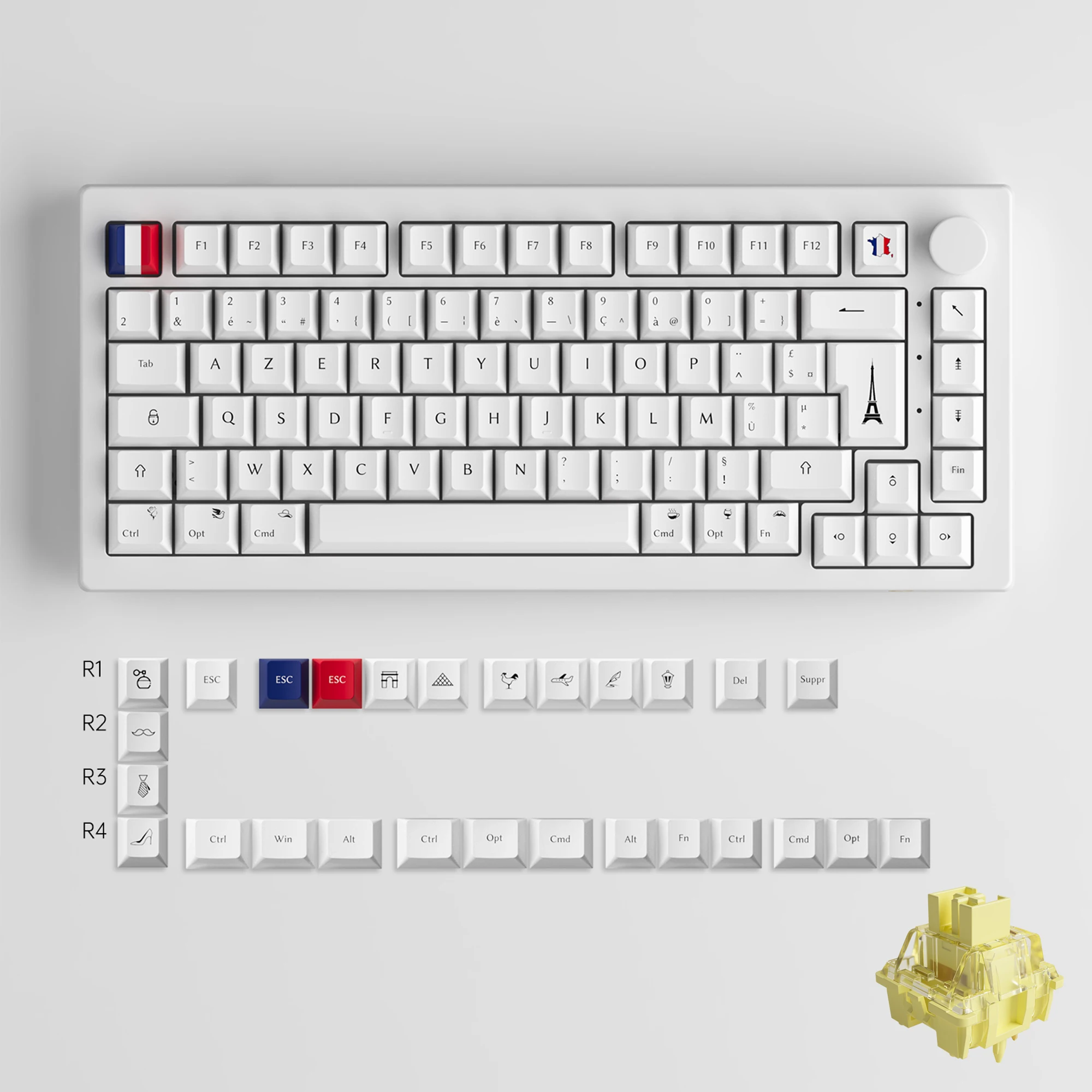 Akkoメカニカルゲーミングキーボード Sed97d413fa6c4edd89e0da0a18a5e